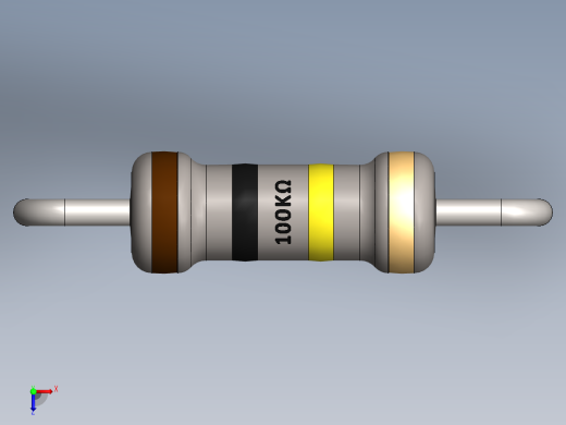 电容器 二极管 电阻器-Resistor 100K Ohm