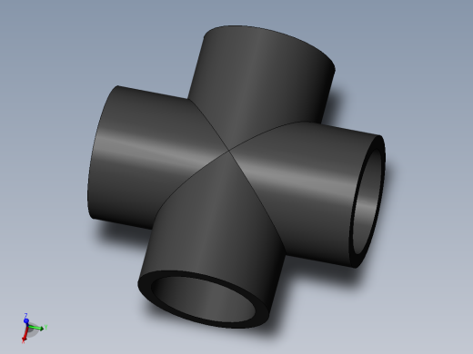 PVC管件-2in_PCV_cross