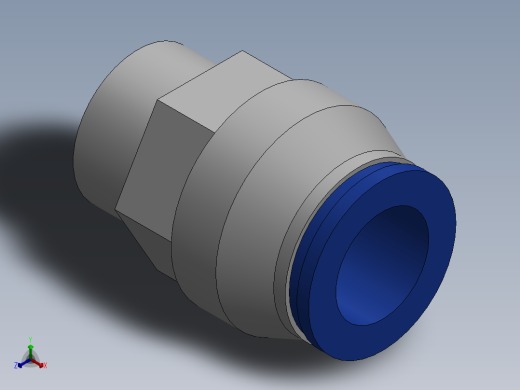 Ø12 x 3-8G - CONEXÃO RETA (C02251238)