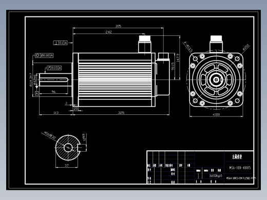 电机MS6H-180CS(M)orTL15B2-47P5.dwg