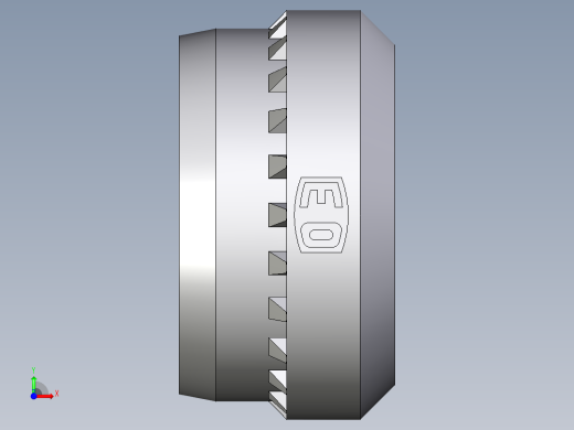 卡套式工业通用硬管接头Progressive_stop_ring_PSR15LX前视缩略图