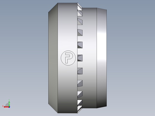 卡套式工业通用硬管接头Progressive_stop_ring_PSR15LX后视缩略图