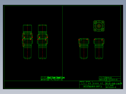 KOSMEKBFS220-0多系列多零件图纸模型多系列多零件图纸模型