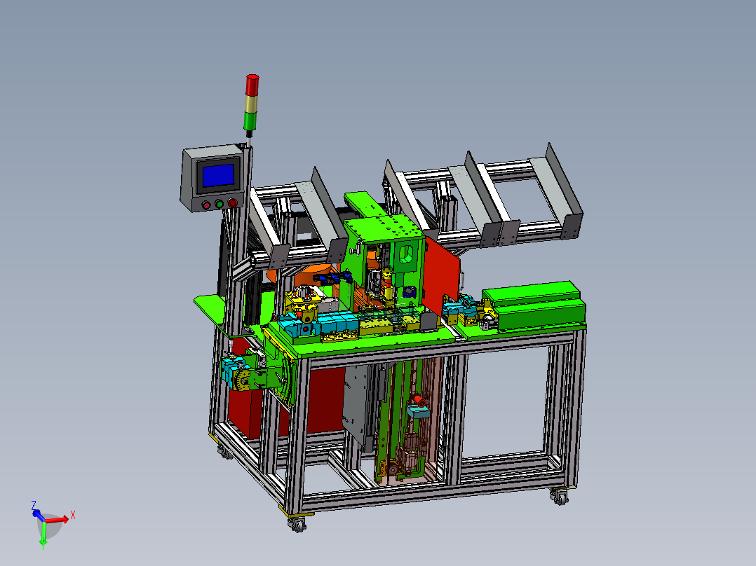 汽车安全带自动穿带机设备sw18可编辑