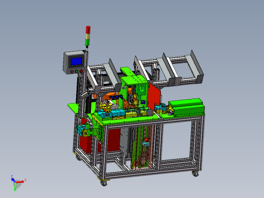 汽车安全带自动穿带机设备sw18可编辑