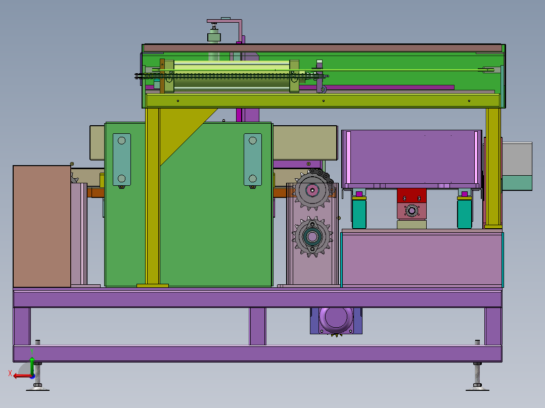 纸巾类包装机sw18可编辑后视图