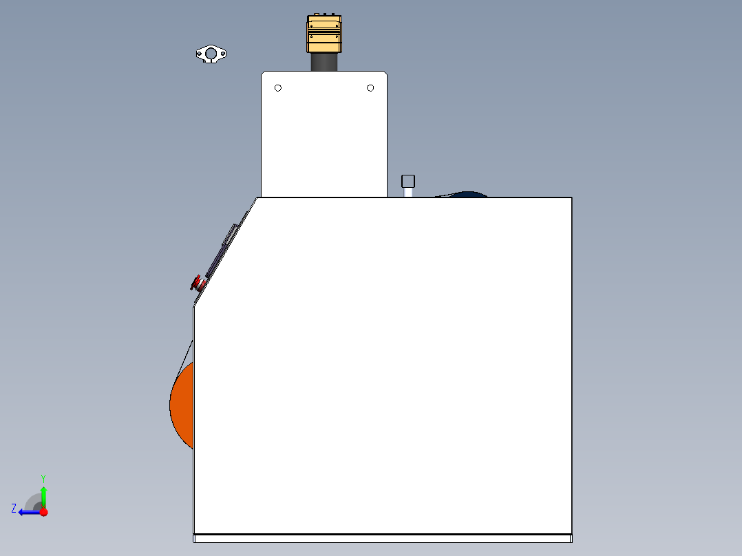 复卷薄膜检查机sw21可编辑右视图