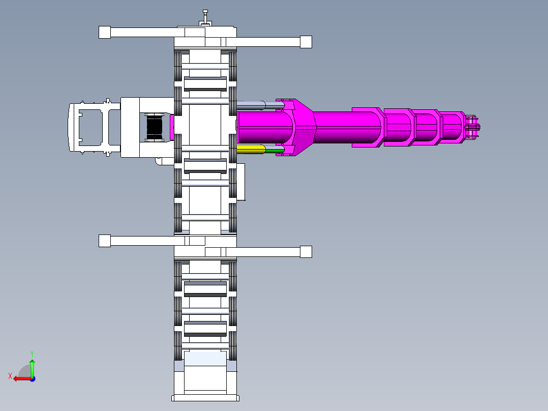 汽车起重机俯视图