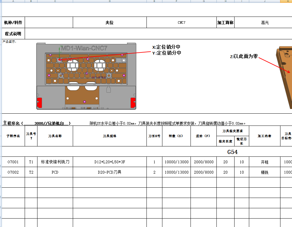 包胶金属电脑外壳铣外形程序模型