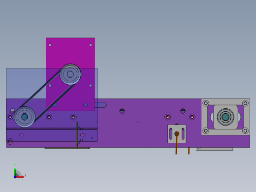 带料斗供料包装类输送带前视缩略图