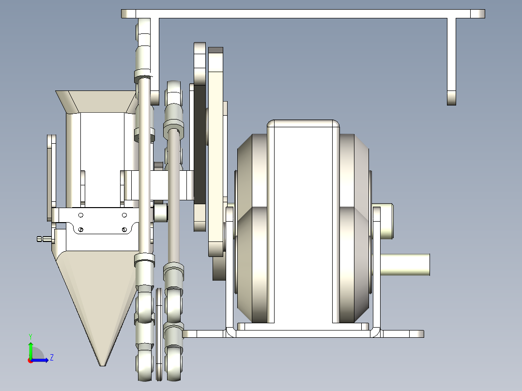 B3003418-蔬菜移栽机左视图