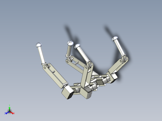 B3003748-机械蜘蛛四足机械臂