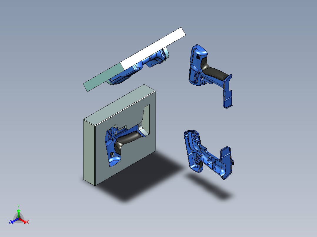 B2004069-充电钻手枪钻