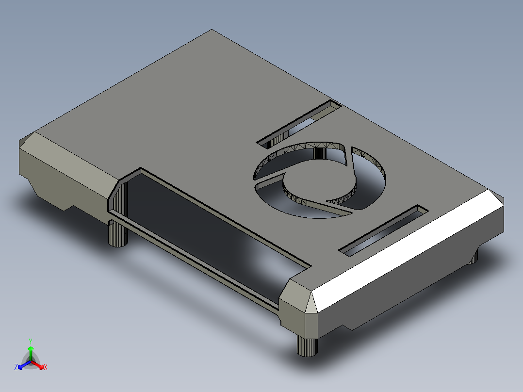 树莓派(3)正等轴测图