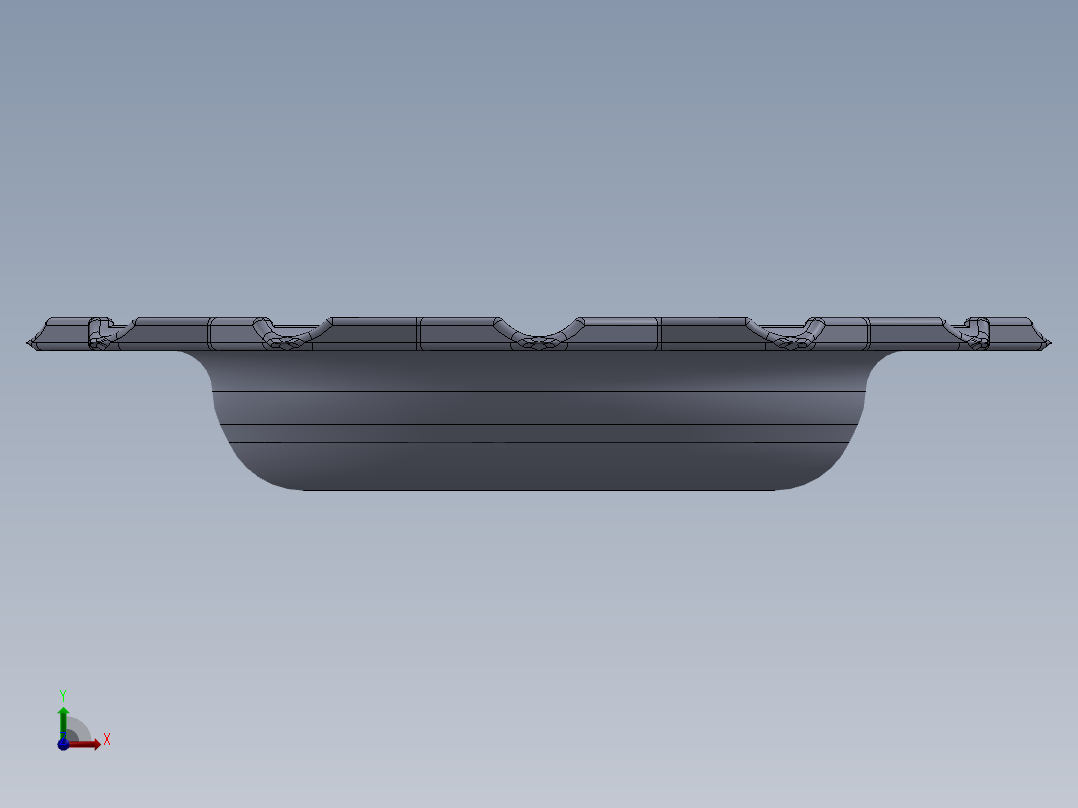 烟灰缸(20)前视图