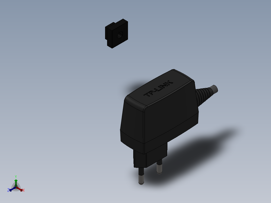 网络设备(11)正等轴测图