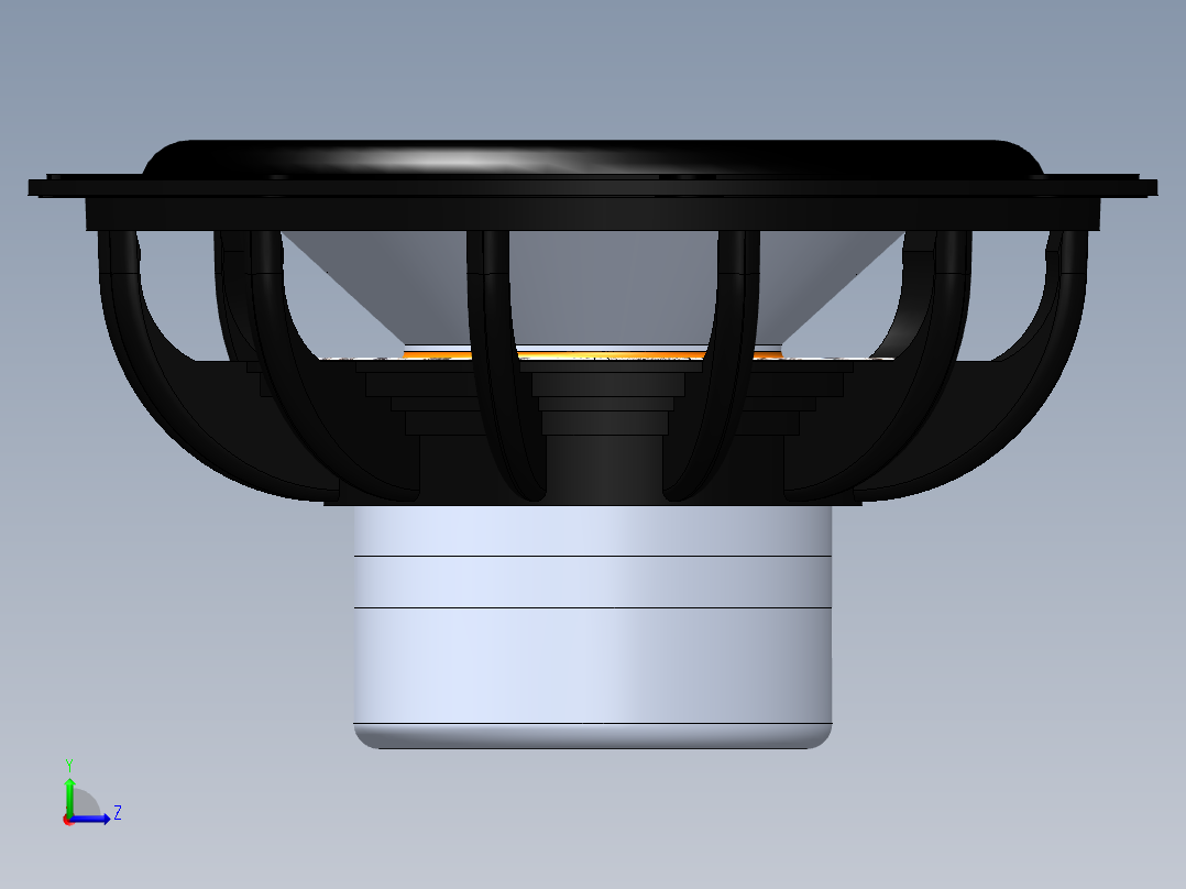 扬声器、喇叭(53)左视图