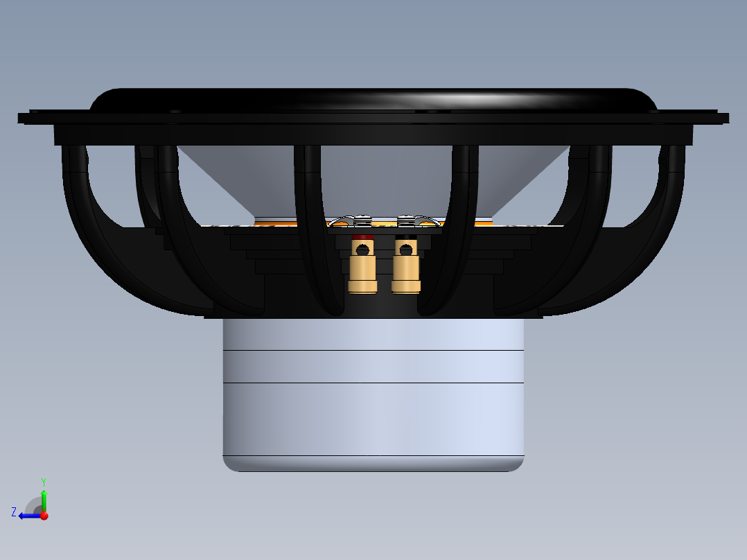 扬声器、喇叭(53)右视图