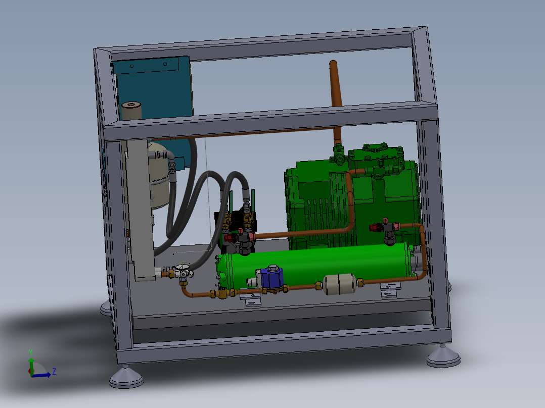 压缩机（泵原理）设计模型