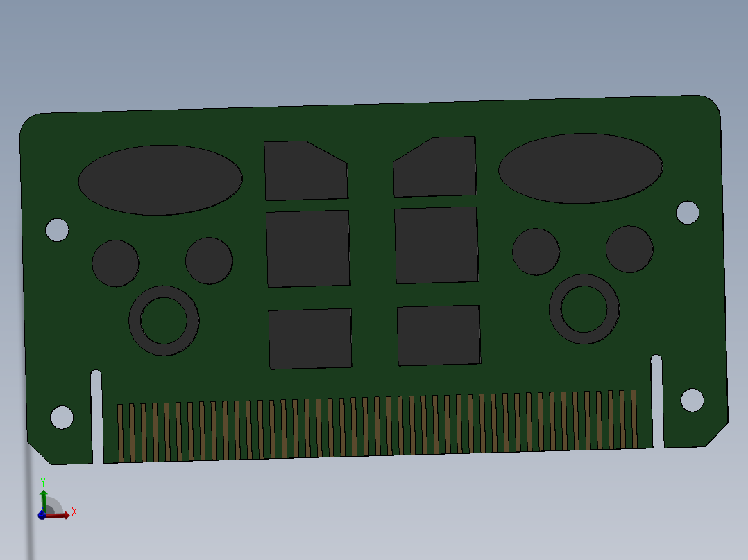 电路板71主视图