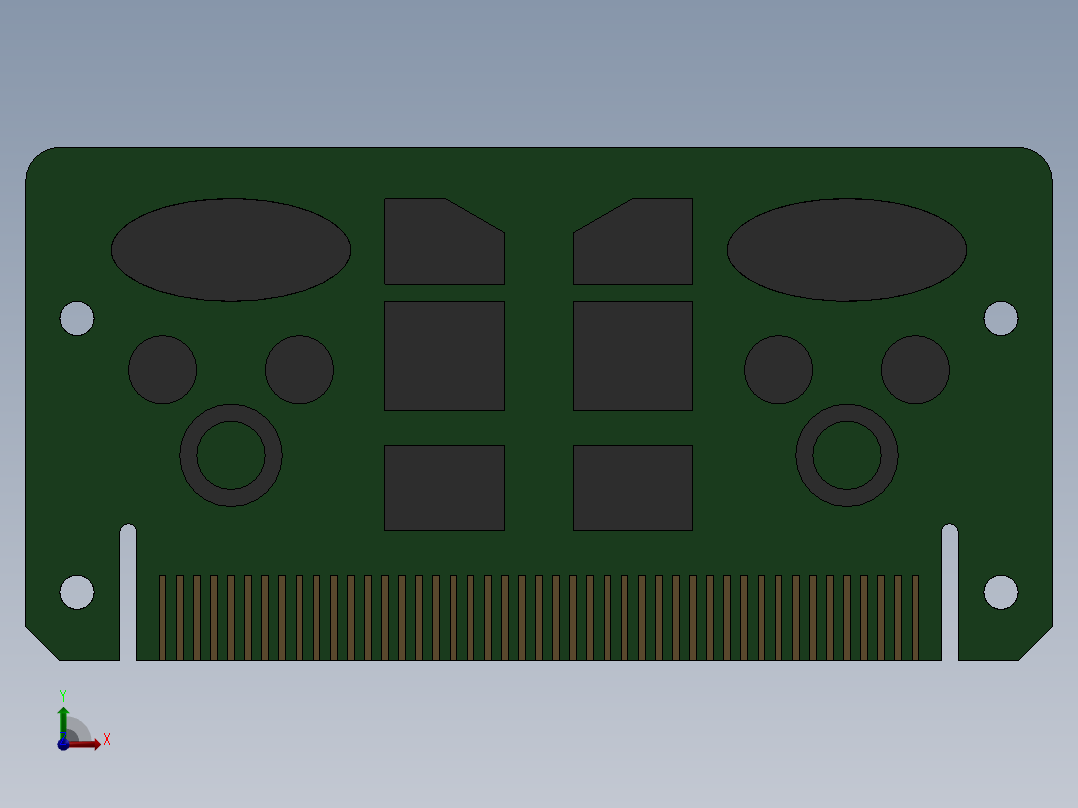 电路板71前视图