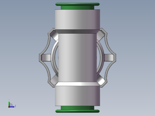 PPR水管快速活接头左视缩略图
