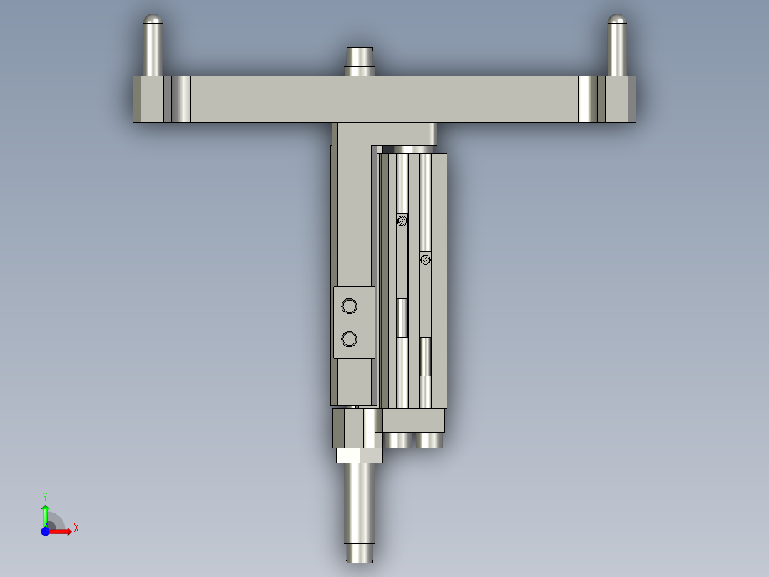 SAWH02-03100-(5)A0压杆组件前视图