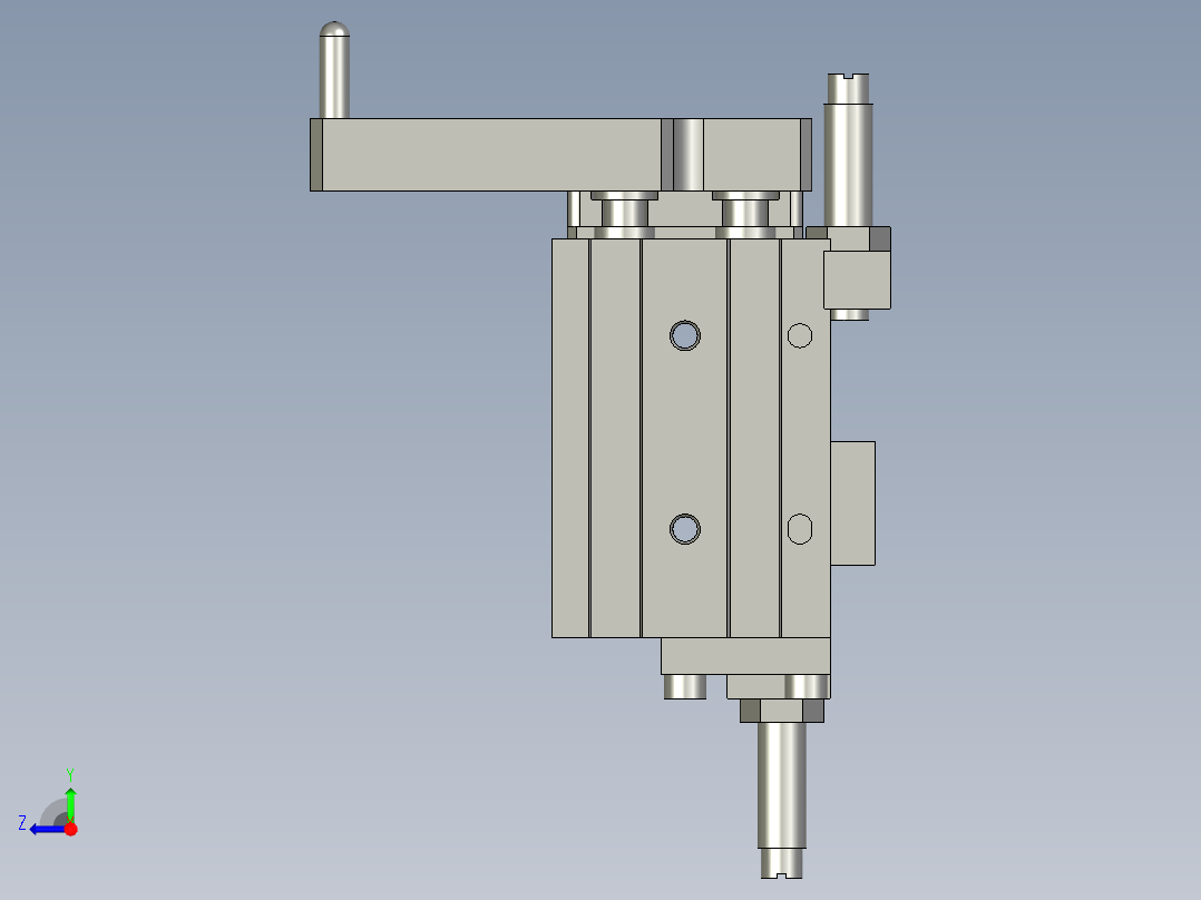 SAWH02-03100-(5)A0压杆组件右视图