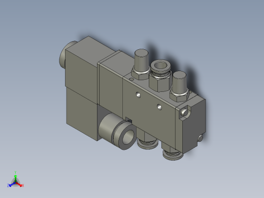 P127-4V210-08-离合和预热正等轴测缩略图