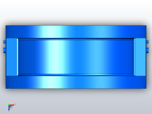 H76H╱Y╱F-PN1.0对夹双板止回阀[H76Y]125俯视缩略图