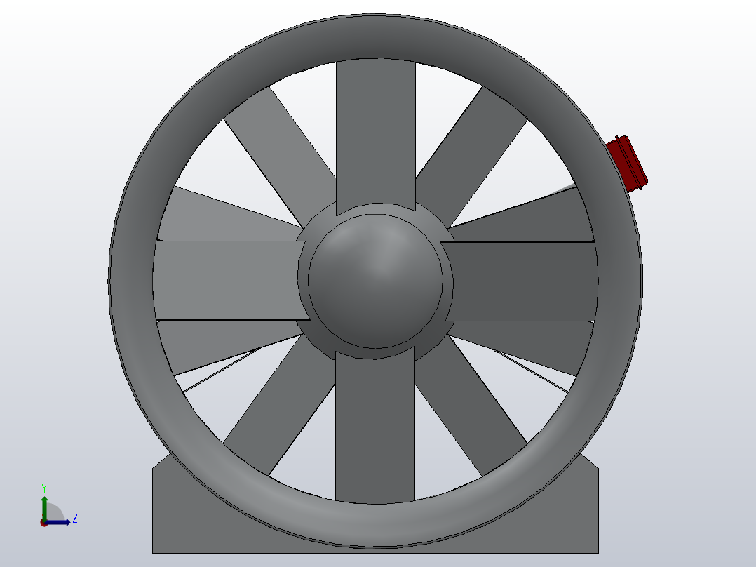 NSL系列射流风机[NSL-100]前视图