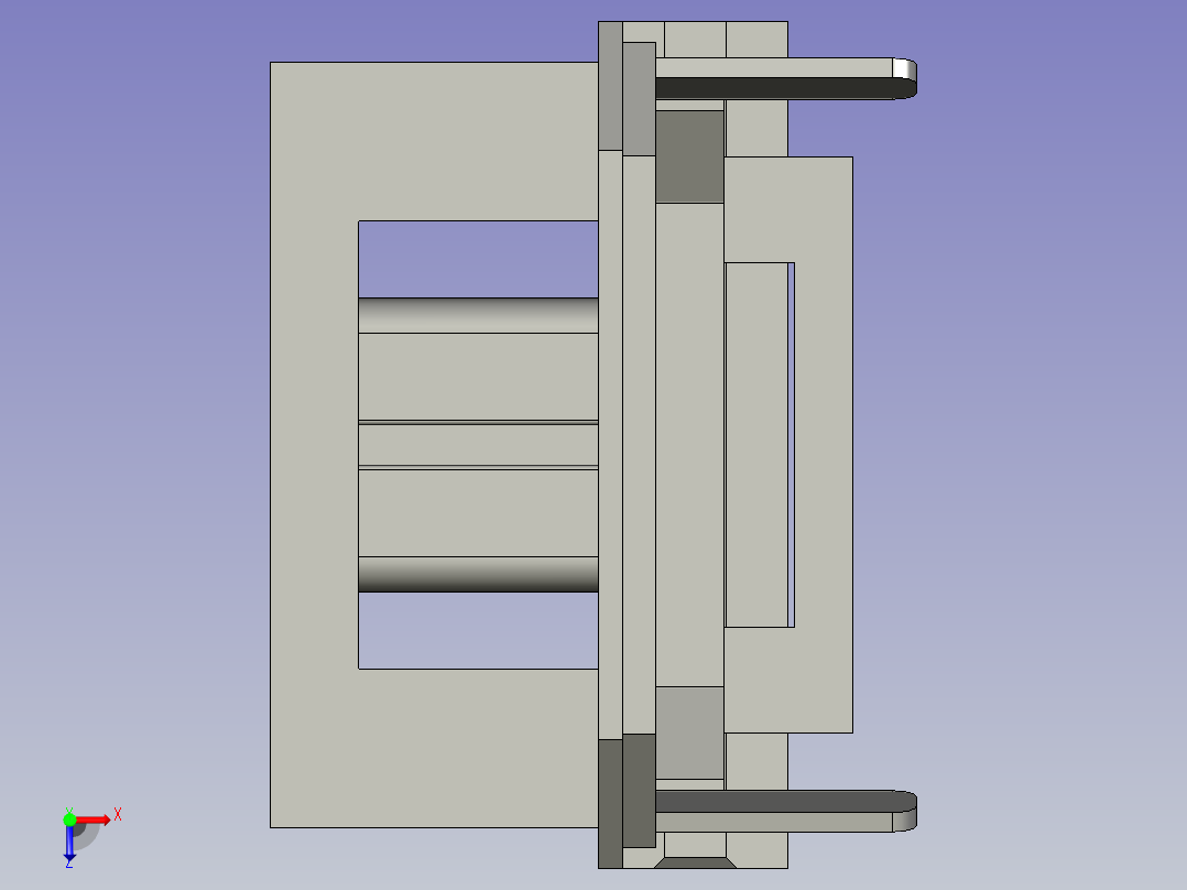 堵头取手-1俯视图