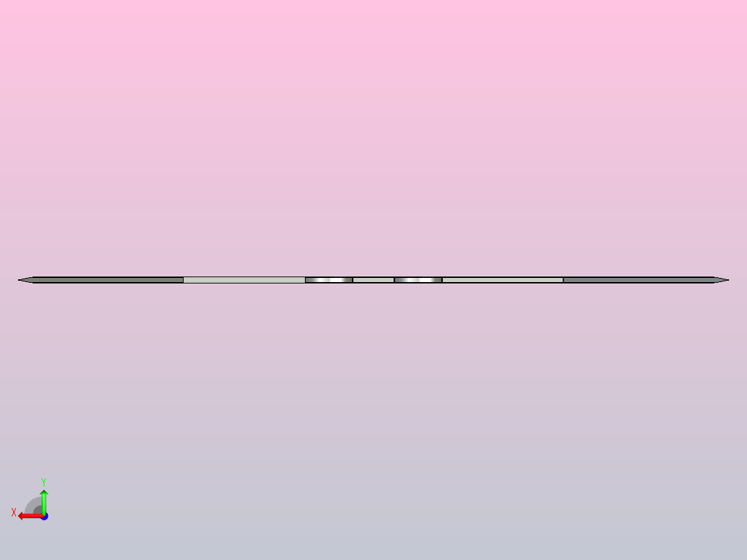 斯坦利刀片后视图