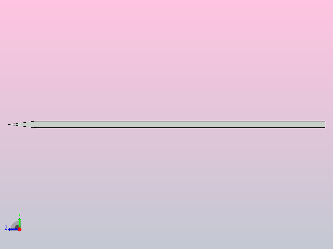 斯坦利刀片右视图