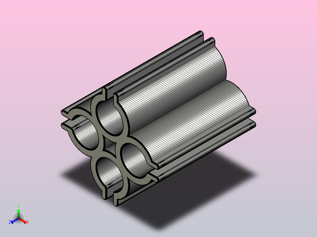 马克笔固定器主视图