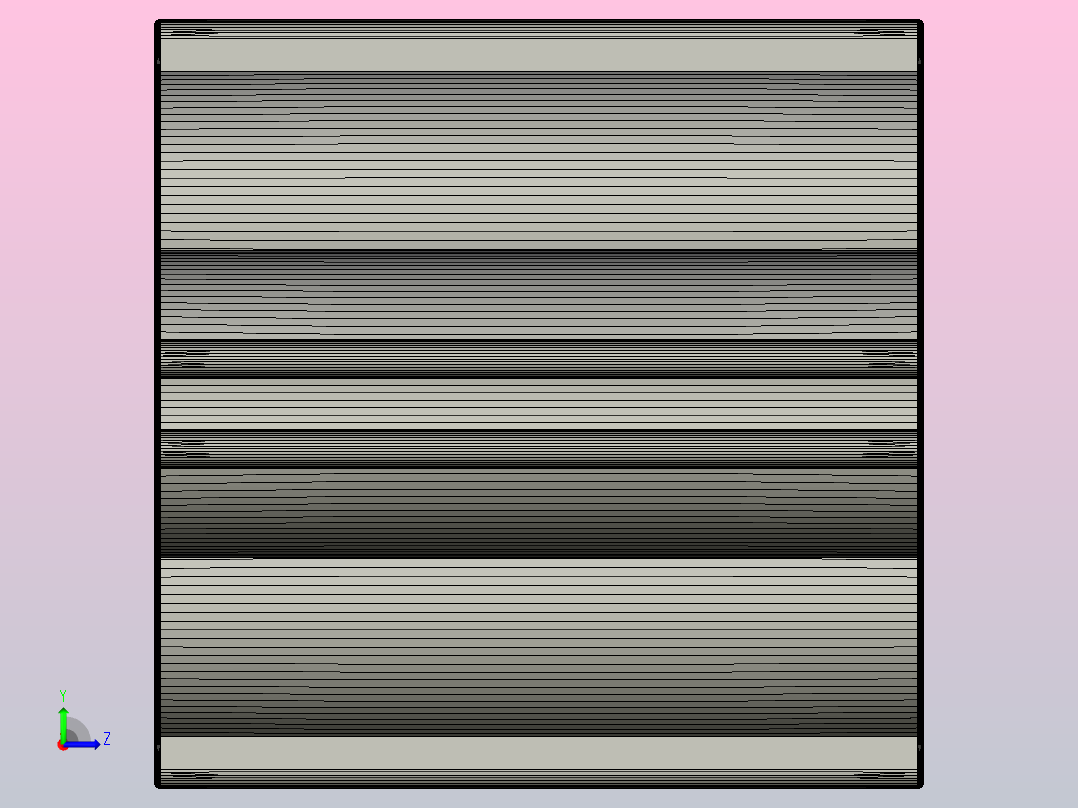 马克笔固定器左视图