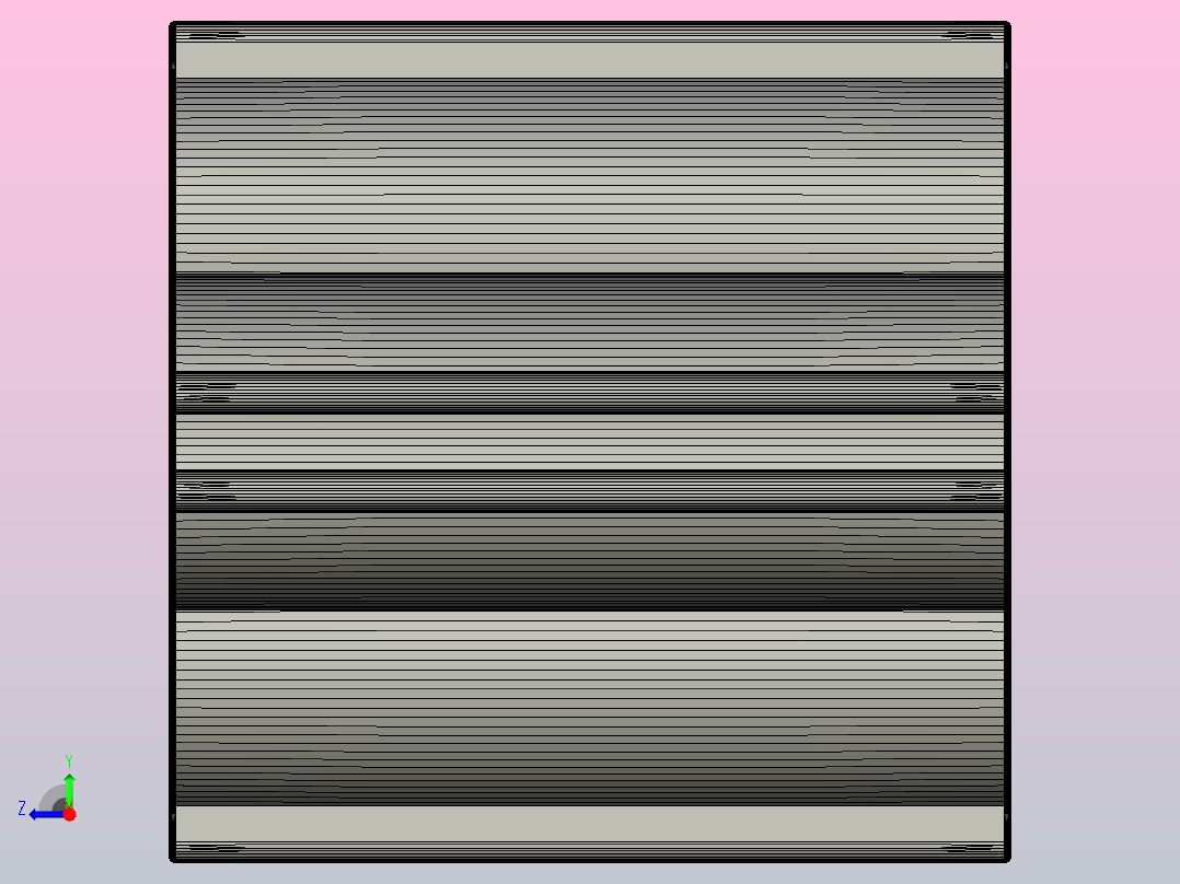 马克笔固定器右视图