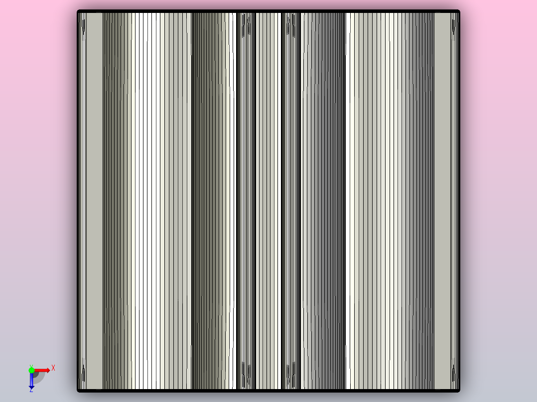 马克笔固定器俯视图