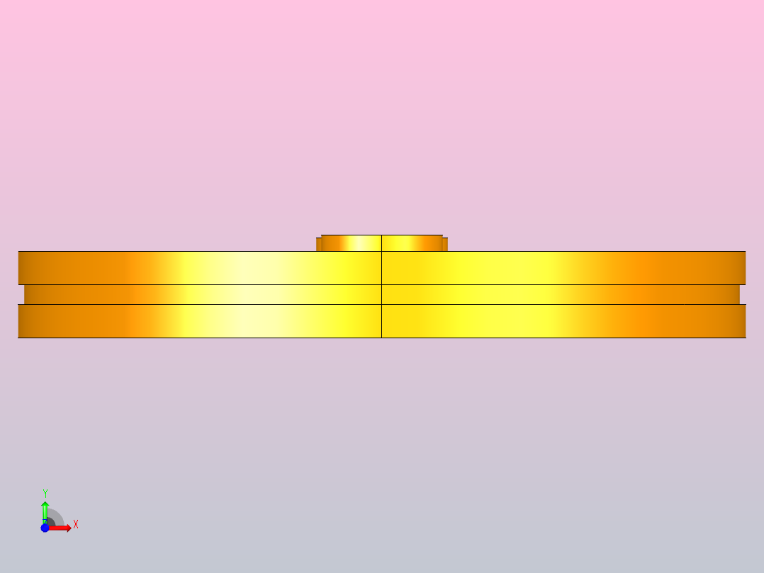 拨叉831007车55孔带三维夹具图零件机械加工工艺规程+说明书前视图