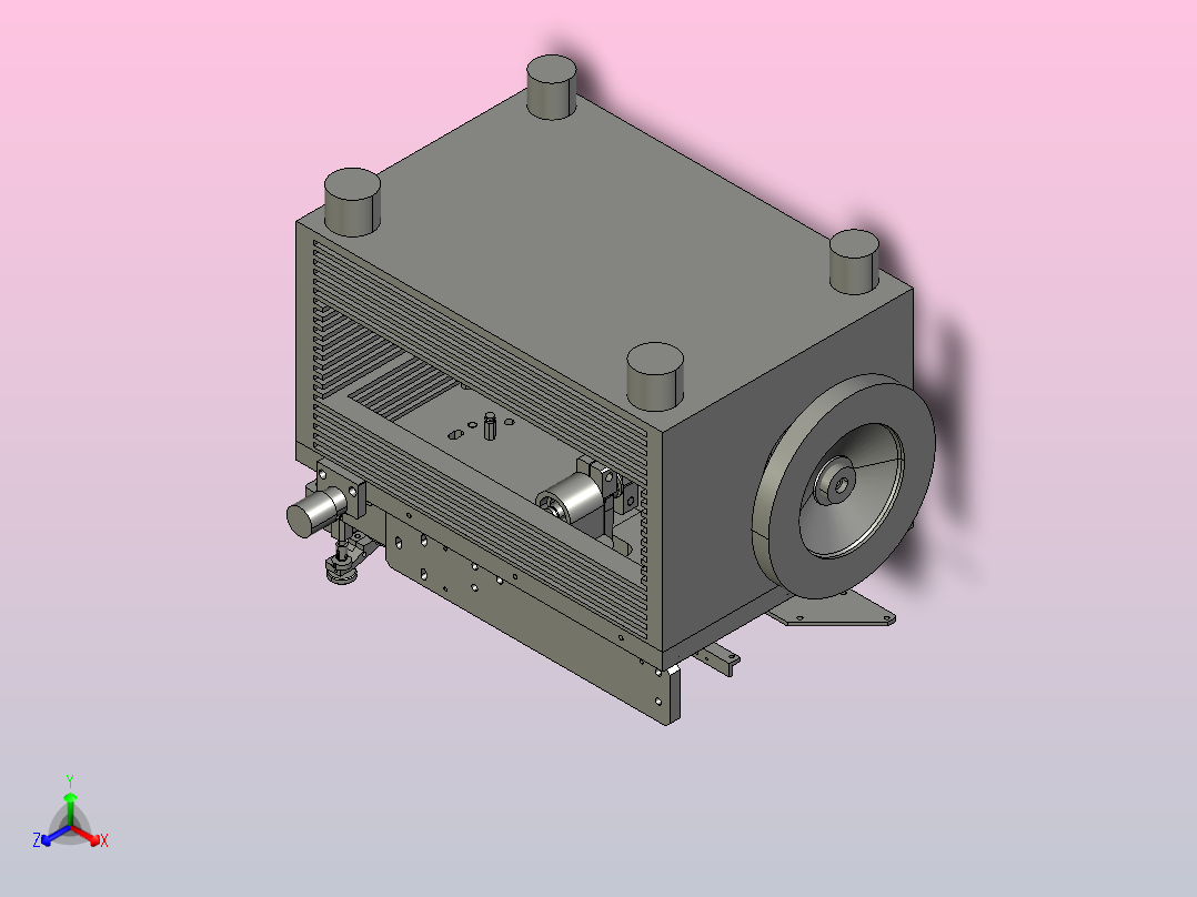 电线焊接机主视图