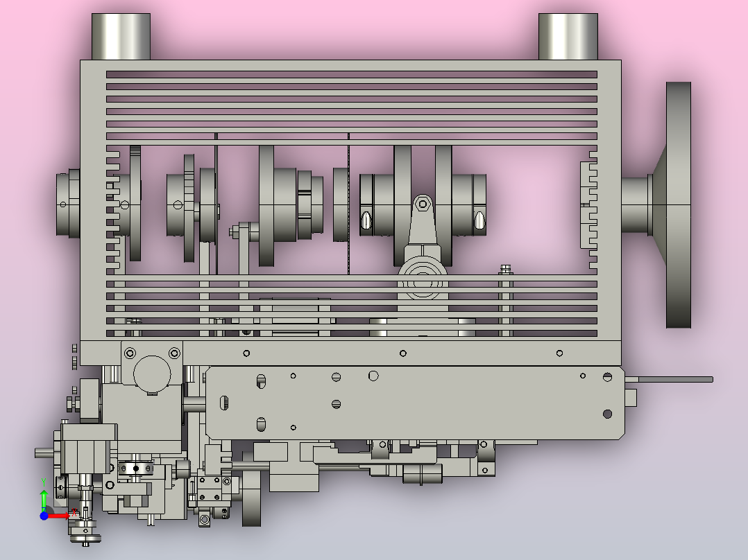 电线焊接机前视图