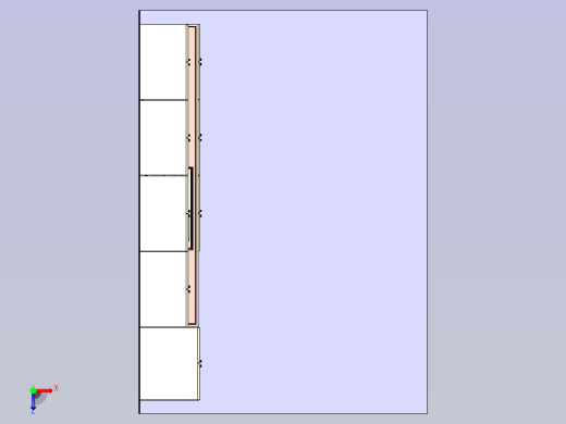 厨房装修橱柜模型俯视缩略图