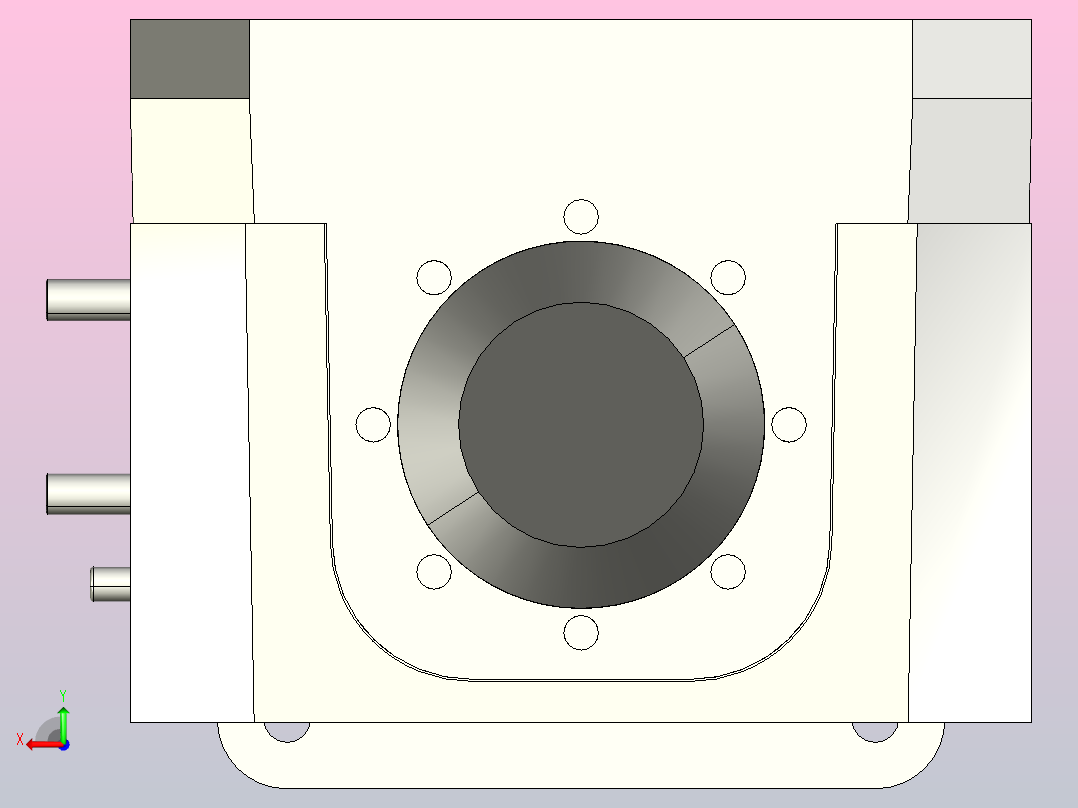 MK1TL-100GF-W240-C1齿形带头部双驱动后视图