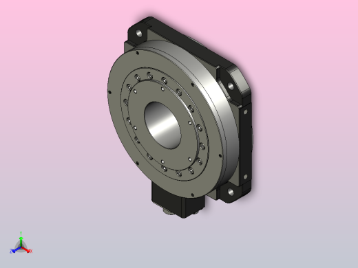 直接伺服转台扭矩40 Nm TM-RFM040J10正等轴测缩略图
