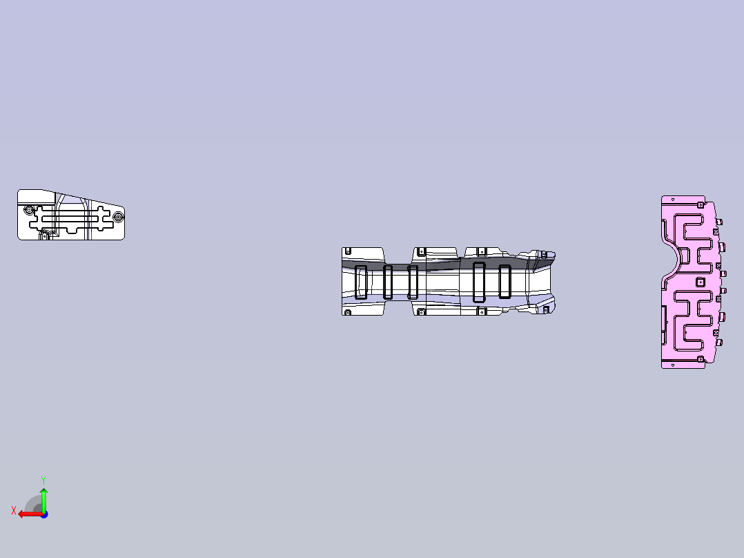 猎豹 CS9 B005173001_M_车身下防护板装置后视图