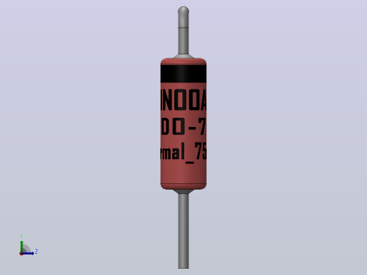 轴向二极管外壳DO-7_(DO-204AA)_V左视缩略图