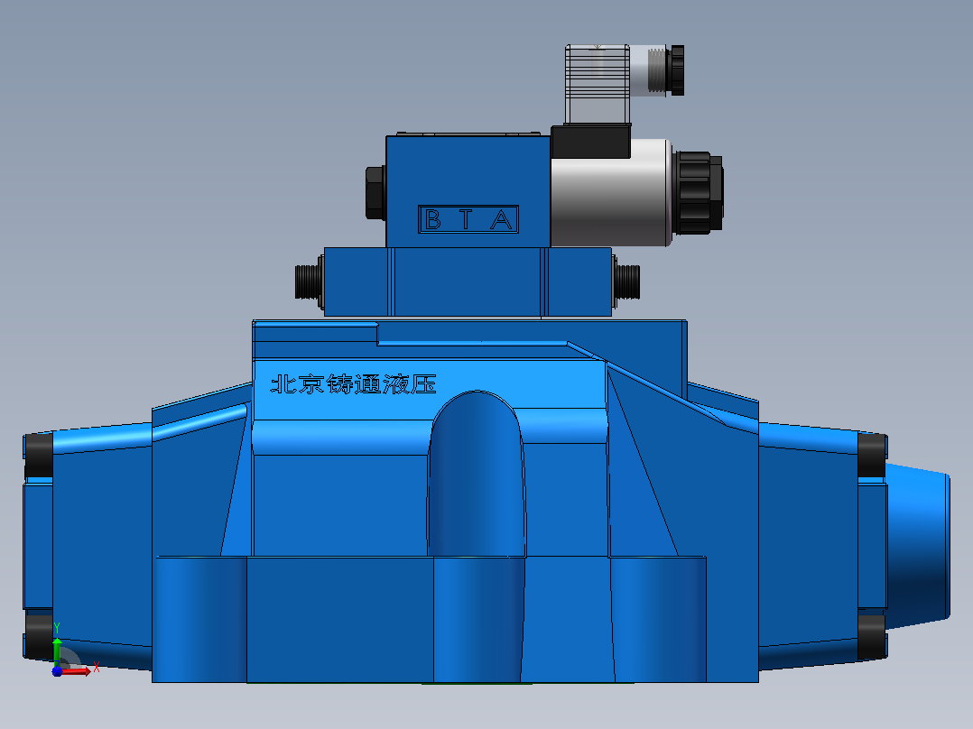 H-3WEH32-S 电液换向阀前视图