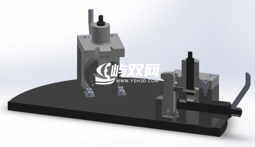 组合式夹紧器工装夹具3D图纸 STEP IGS格式缩略图