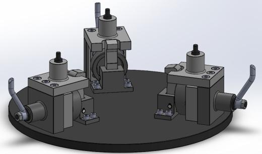 组合式夹紧器工装夹具3D图纸 STEP IGS格式缩略图