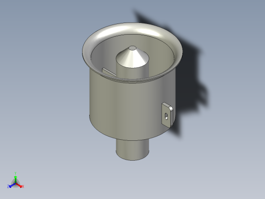 70mm 2.4 kg EDF 2680-KV2200”正等轴测缩略图